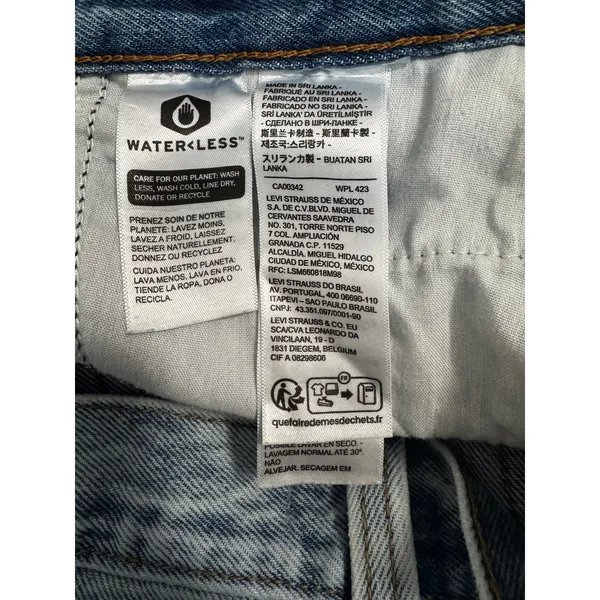 Levi’s 94 Baggy Wide Leg Jeans Light Wash 90s Y2K Skater Model Off Duty Denim - Image 7