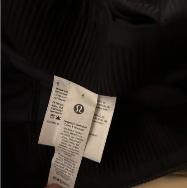 Lululemon Brushed Softstreme Ribbed Flared Pant  - Image 5