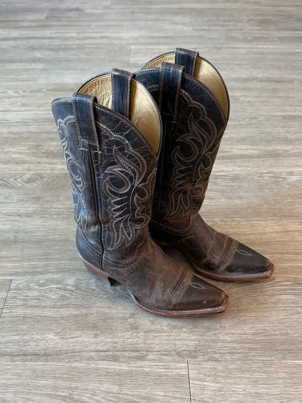 Shyanne Women's Loretta Western Snip Toe Boots, Size 5M - Image 3