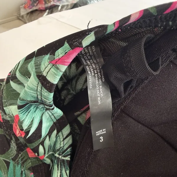 Torrid Tropical Palm Midline Underwire Bikini Top Size 3X‎ - Image 8