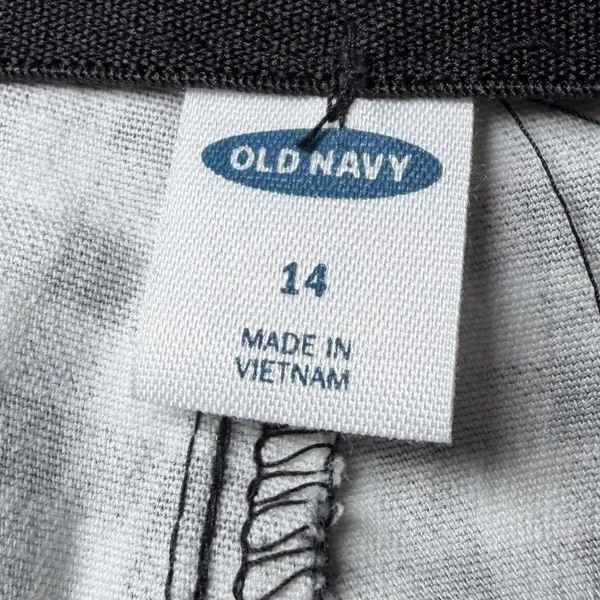 Old Navy Womens Size 14 Black White Gingham Check Skinny Ankle Pants Stretch - Image 4