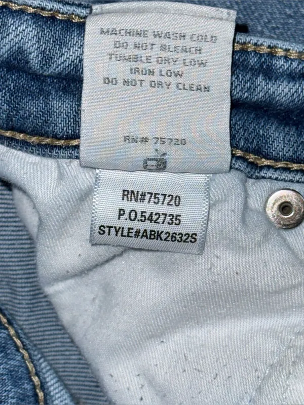 Buckle BKE Stella Slim Fit Low Rise Straight Stretch Jeans Sz 27 x 30 ABK2632S - Image 10