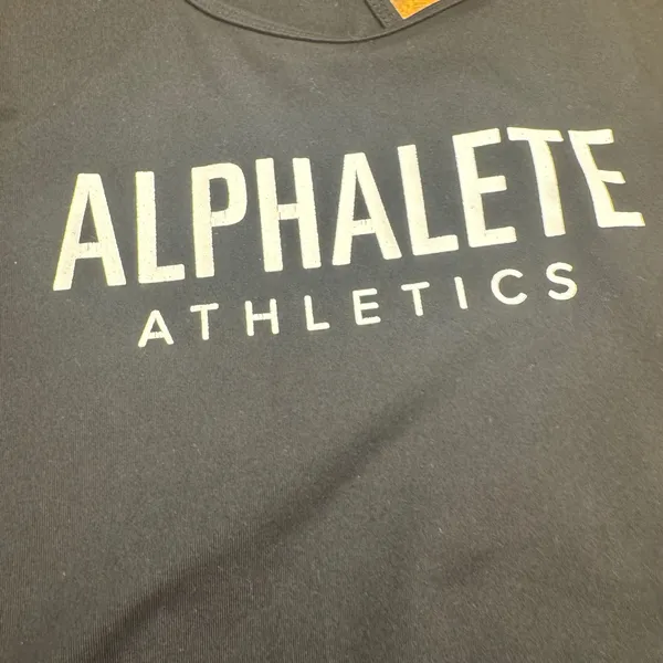 Alphalete Athletics Black Racerback Tank Top Womens Size L Athletic Workout‎ - Image 2