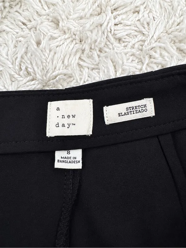 a new day Black High-Waist Tailored Women's Shorts - Image 4