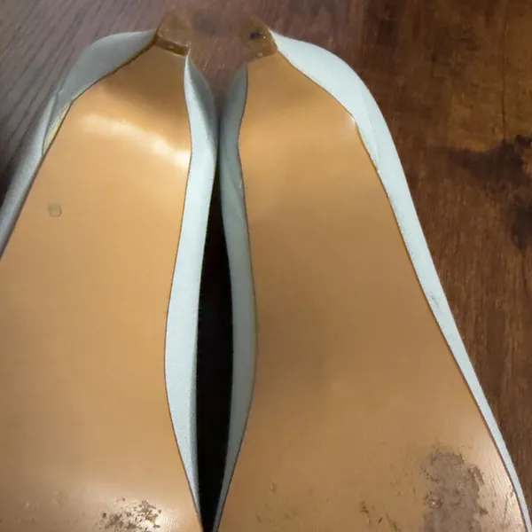 1980s Coloriffic ‘Sondra’ Powder Blue Pumps Size 8 - Image 6