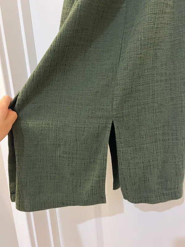 Madewell Green Dress in Size XXS - Image 8