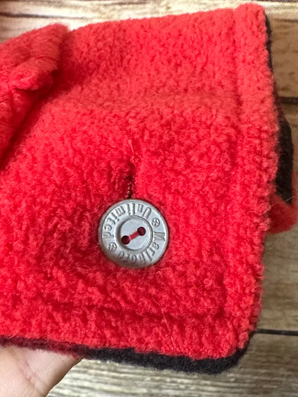 Vintage Unlimited Fleece 1/2 Zip Reversible Sweater Size L - Image 6