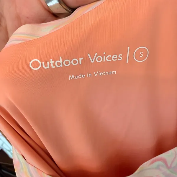 Outdoor Voices The Exercise Dress Pink Marble Swirl Active Mini Size S RN147908 - Image 6