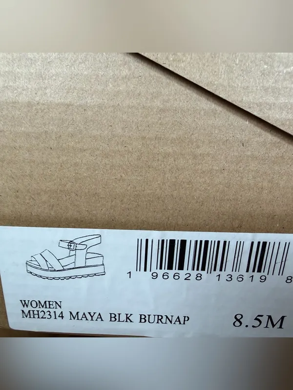 MIA Maya Ankle Strap Platform Wedge Womens Size 8.5 M Casual Sandals shoes - Image 6
