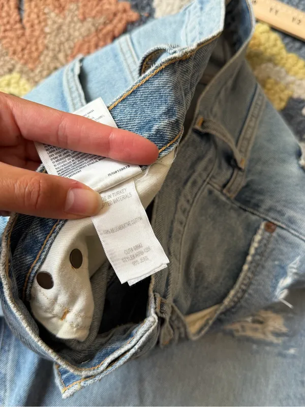 Agolde 90s Jean Midrise Loose Fit Coastal Preppy - Image 7