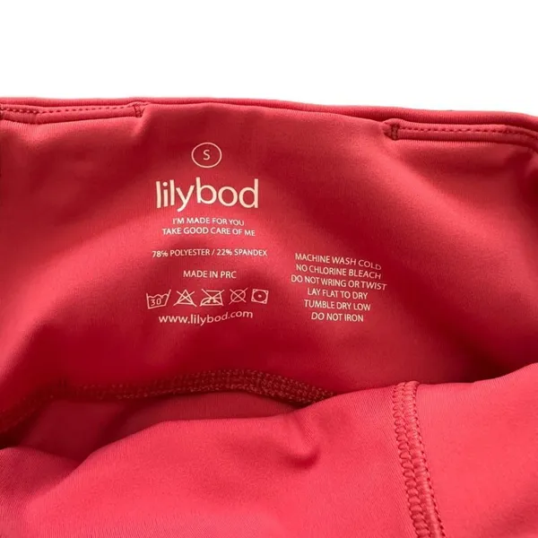 LILYBOD Workout Leggings‎ in Pink Sz Small - Image 3