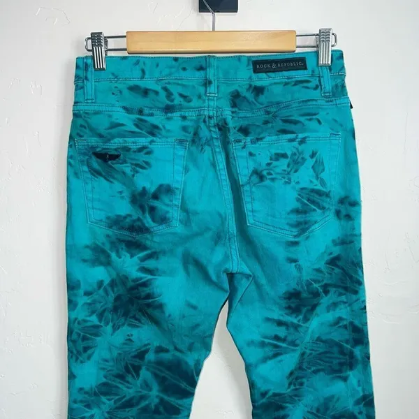 Rock and Republic tie dye jeans - Image 5
