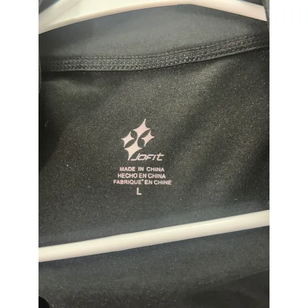Jofit Momentum Mock Womens Black Long Sleeve Quarter Zip Golf Top‎ Large - Image 6