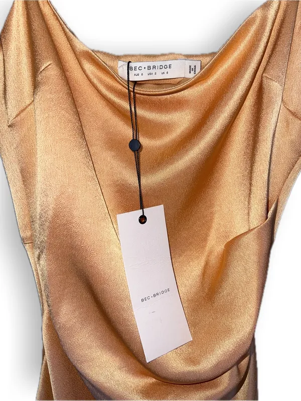 BEC & BRIDGE Nadia Maxi Dress - Tangerine - Image 5