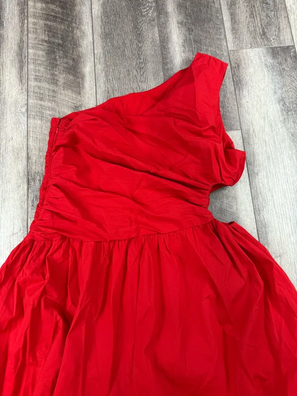 Abercrombie Red Cutout Maxi Dress - Image 9