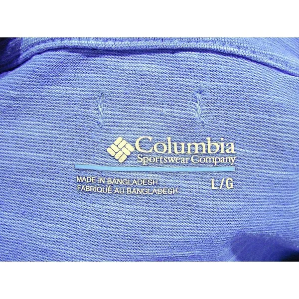 Columbia Womens Blue Rocky Ridge III Lightweight Pullover Hoodie Pouch Pockets L - Image 3