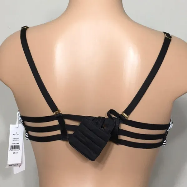 PILYQ Geometric diamond top and strappy bottom.D-cup/S-bottom - Image 9