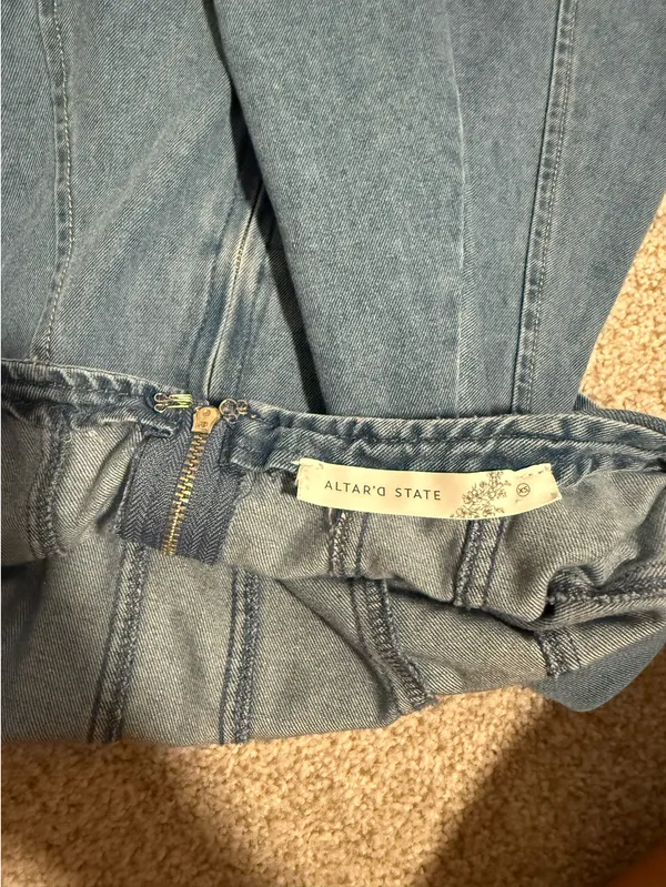 Altar'd State Denim Dress - Image 3