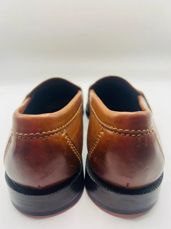 Cole Haan Douglas Brown Leather Penny Loafers Size 7 Men’s Classic Dress Shoes Preppy - Image 8