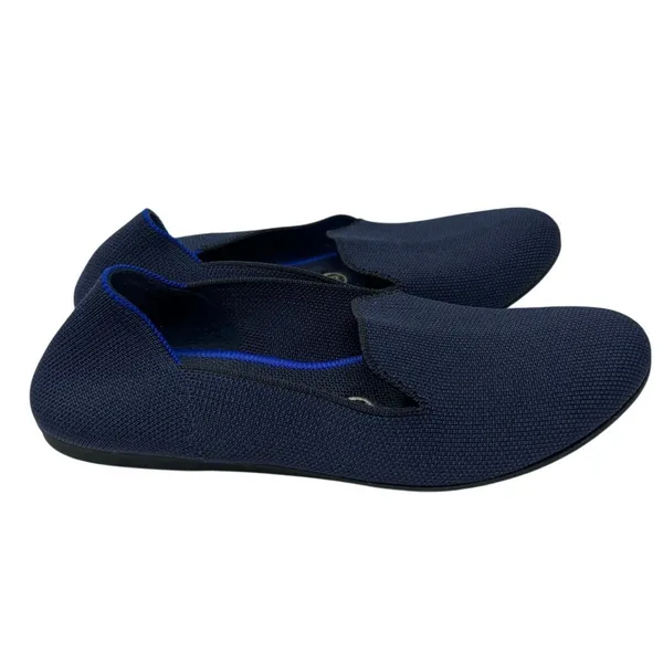 Rothy’s The Loafer Solid Navy Blue Round Toe Flats 7 - Image 2