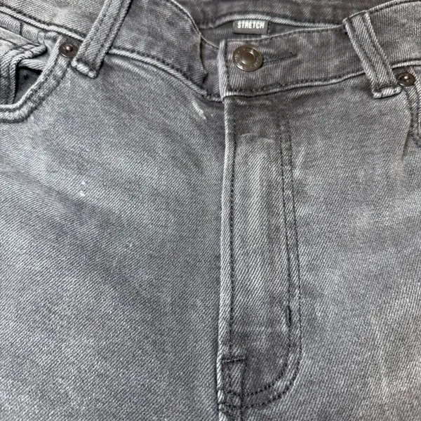 American Eagle Womens Size 8 Mom Jean Black Denim High Rise Stretch Casual - Image 8