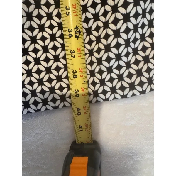 WHITE HOUSE BLACK MARKET black and white dress SZ 14 - Image 15