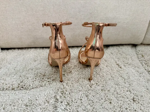 Steve Madden Rose Gold Heels - Image 4