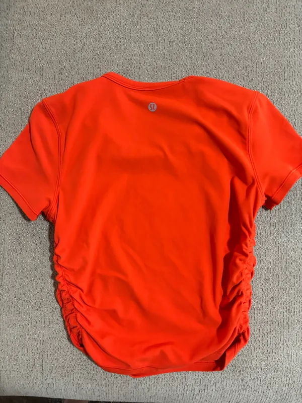 Orange Lululemon Top - Image 2
