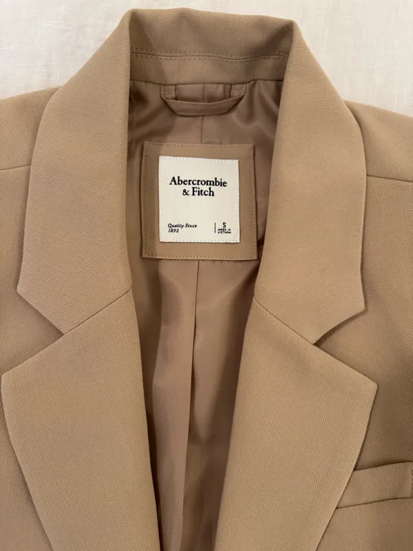 Abercrombie Tan Blazer - Image 2