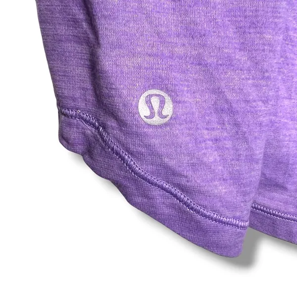 Lululemon Purple Racerback Athletic Tank Top Shirt Size 4 - Image 3