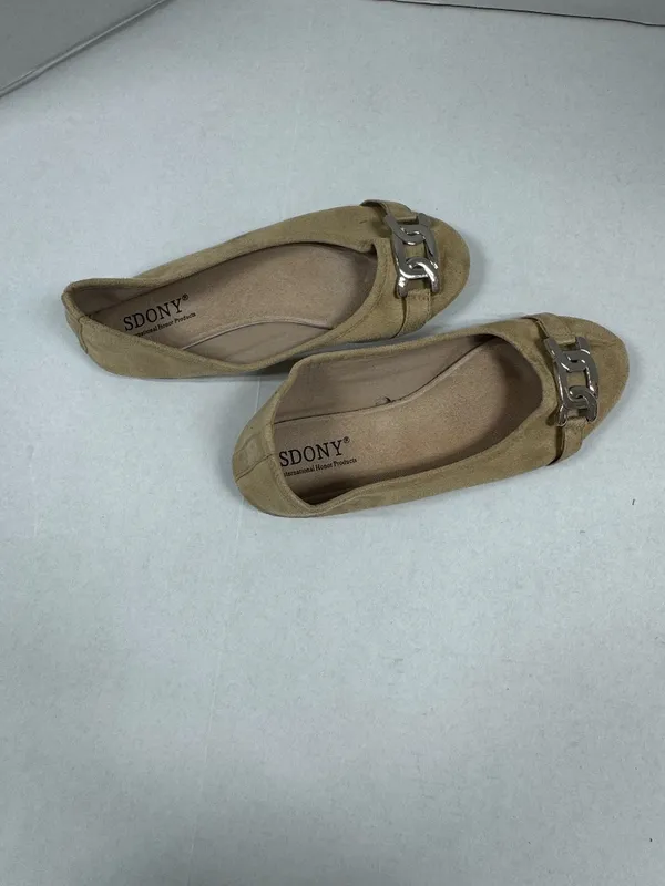 SDONY Women's Suede‎ Ballet Flat - Image 7
