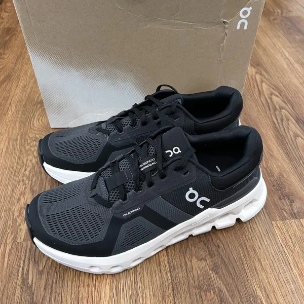 ON CLOUDRUNNER black athletic training running shoes sneakers women’s 8 new - Image 6