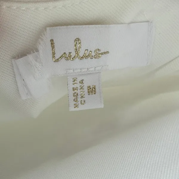 Lulus Luxe Bridal NWOT Safine White Backless Mermaid Maxi Wedding Dress Medium - Image 9