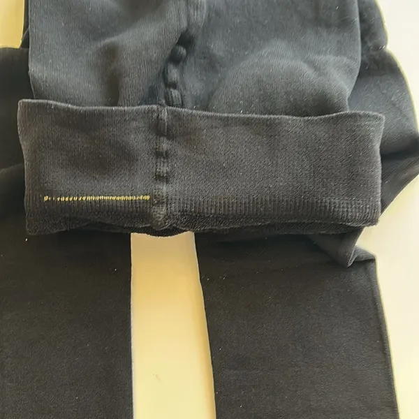 Stems Luxury Slim Fleece Base Layer Leggings Black, size Small, NWT - Image 7