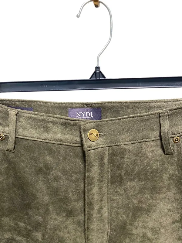 NYDJ Alina Faux Suede Pants Beige Size 18W NWT Neutral Minimalist Glam Fall Cute - Image 11