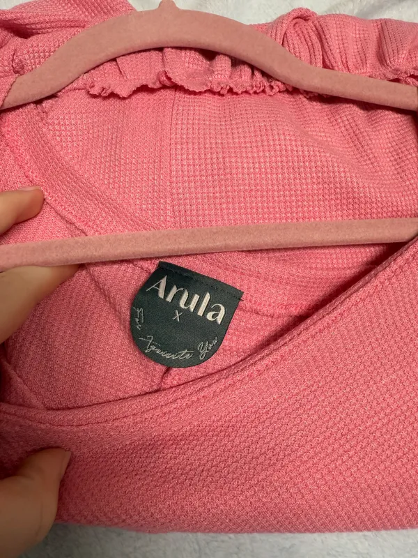 Altar'd State Arula Pink Top - Image 3