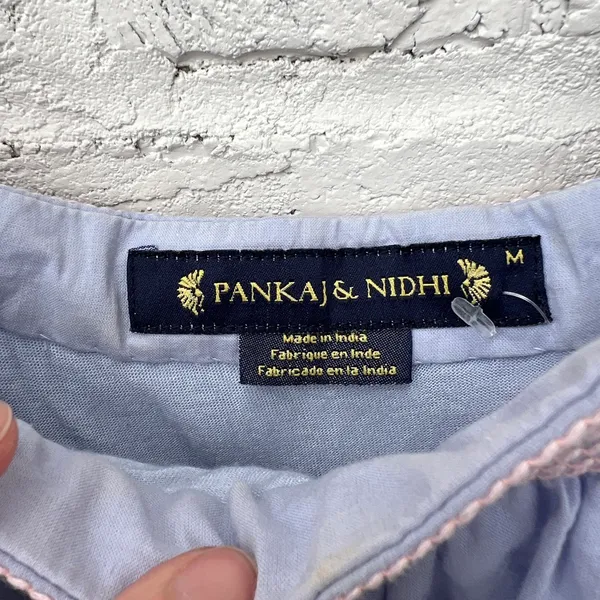 Anthropologie Pankaj & Nidhi Ayana Embellished Swing Top - Image 6