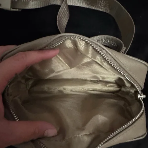 Steve Madden Taupe Crossbody Bag with Pouch - Image 2