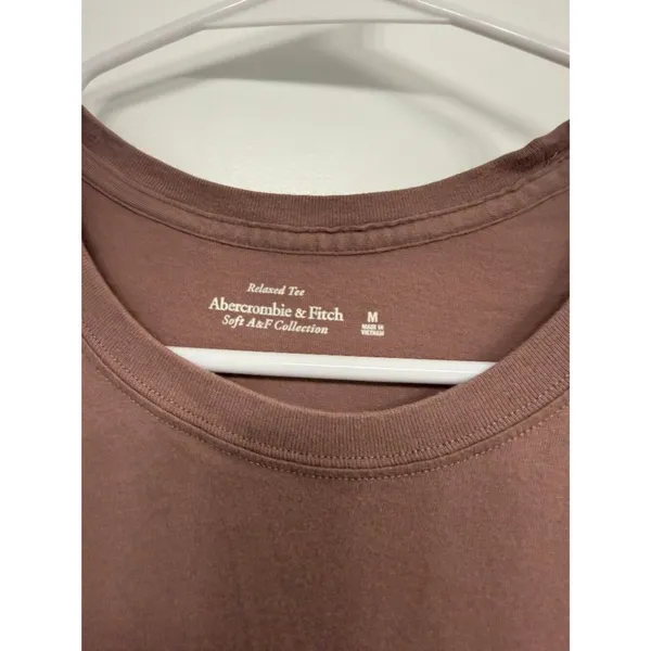 Abercrombie SoftAF Relaxed Tee Dusty Rose M - Image 4