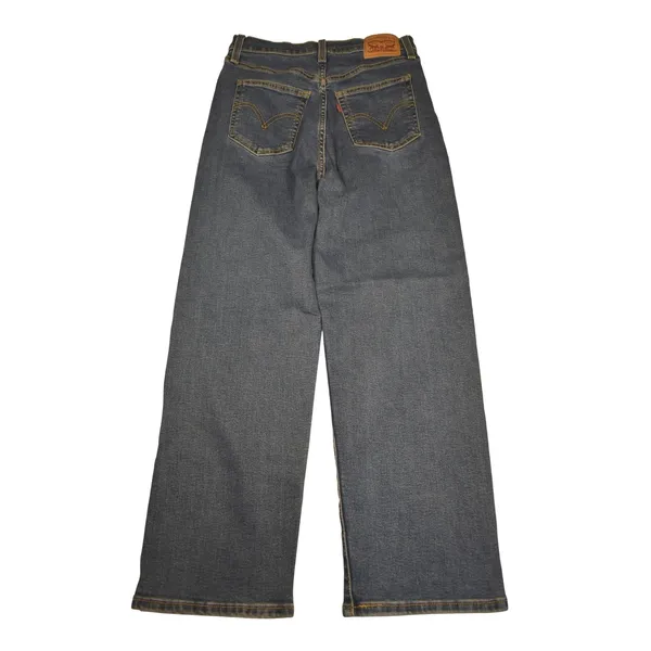 Levis Ribcage Straight Ankle Jeans Blue Denim High Rise W28 L27 CW-3422 3449 - Image 3