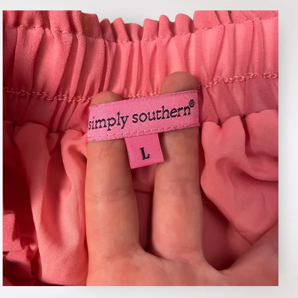 Simply Southern Barbie Pink Coquette Tulle Mini‎ Skirt Size L - Image 2