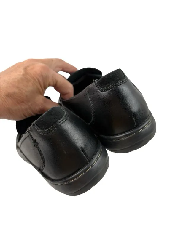 -Cobb Hill Paulette Slip On Loafers Womens Size 8.5 Black Leather Comfort Shoes - Image 6
