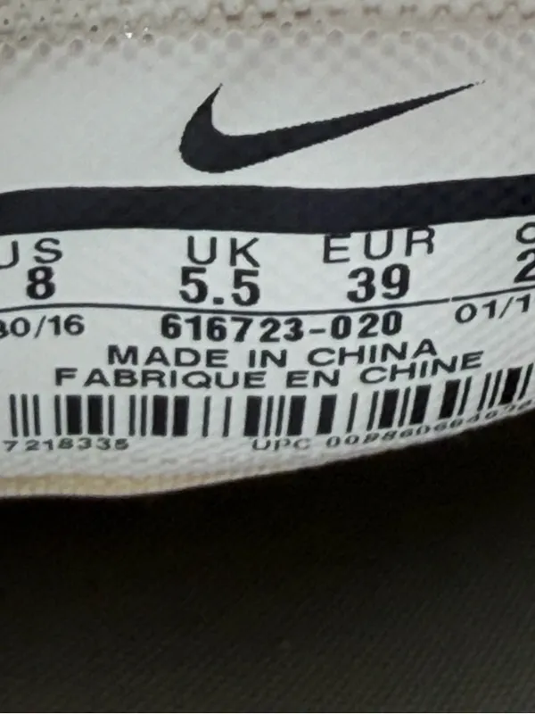 Nike Air Max Thea Premium Light Bone Snakeskin Sneakers Women’s 8 616723-020 - Image 8
