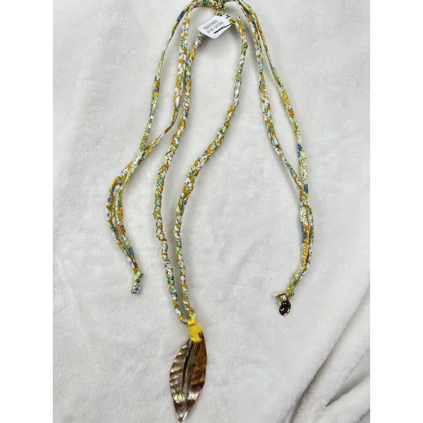 NEW Free People Ariana Ost The Era Strand Necklace Shell Pendant Bohemian Beach - Image 5