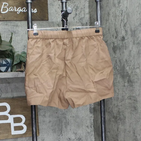 NWT State of Day Blend 2-Pc. Sleeveless Pajama Shorts Natural Umber Brown S - Image 8