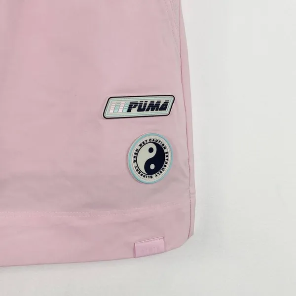 Puma x Fenty Rihanna Womens Pink Mini Skirt Size‎ 0 Preppy Athletic Workout - Image 3