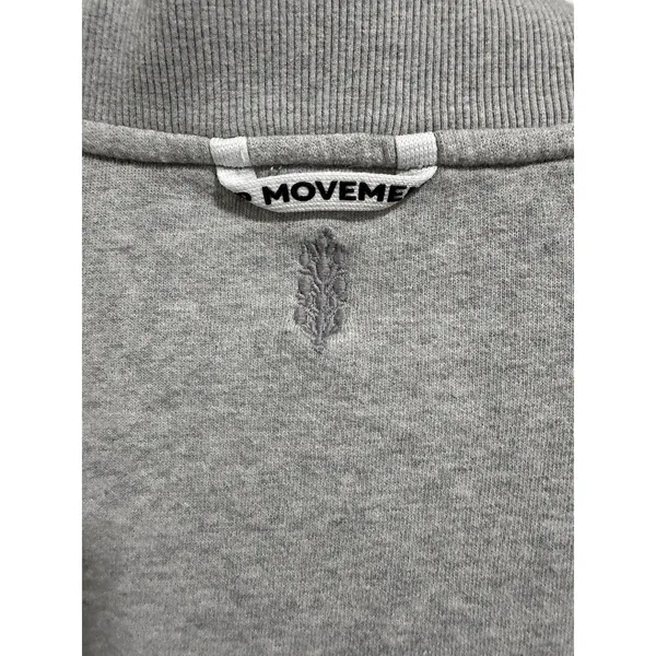 Free People‎ Movement Valley Girl Quarter Zip Sweatshirt Gray Women's Size Small - Image 10
