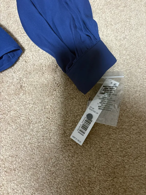 Antonio Melani Silk Wrap Top - Image 2
