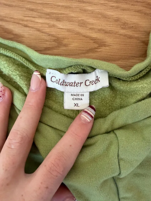 Green Sweater Coldwater Creek - Image 2