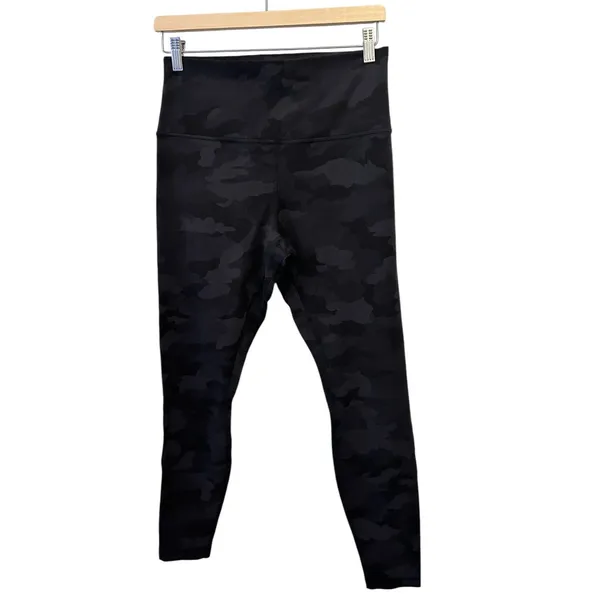 Lululemon Align Pant 28" Size 12 Heritage 365 BLACK Camo Deep Coal Multi NWT - Image 4